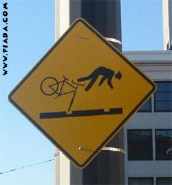 Cuidado, ciclistas