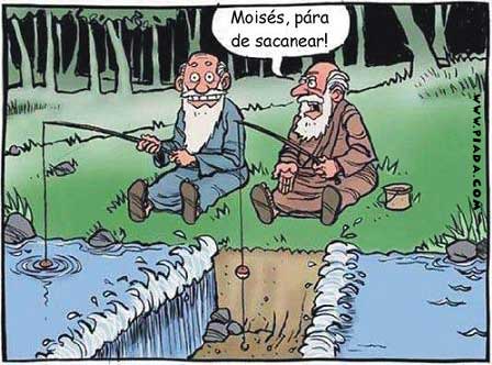 MoisÃ©s pescando