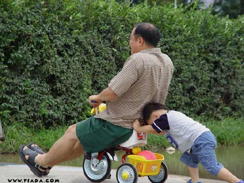 Ajudando o papai