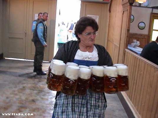 Muitas cervejas
