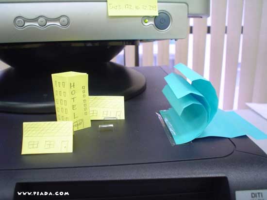 Post-it Tsunami